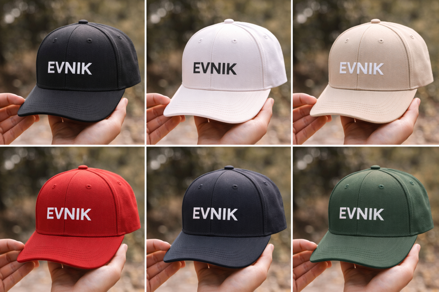 Casquette EVNIK Signature-Collection Essentielle